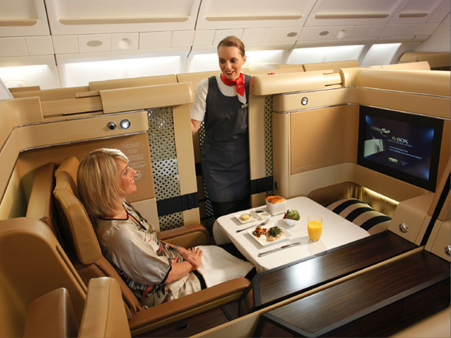 Etihad First Class suite