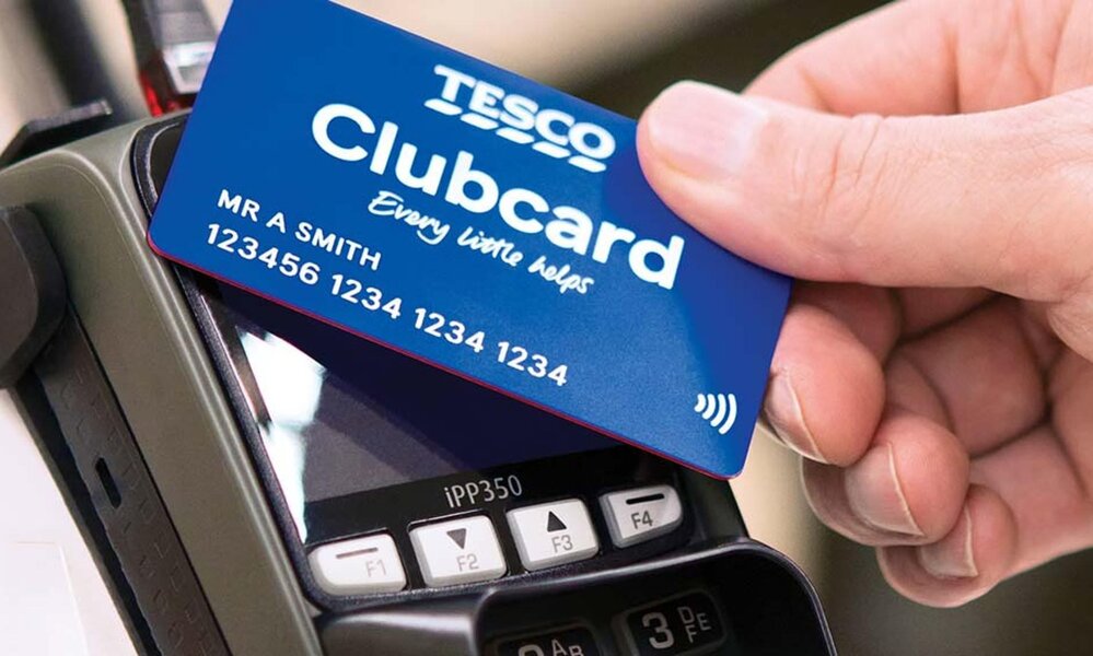 Earn double Tesco Clubcard points for six weeks