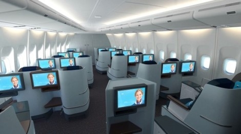 KLM business class