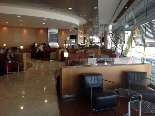 Iberia Velazquez lounge Madrid review
