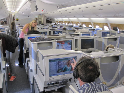 A380 interior