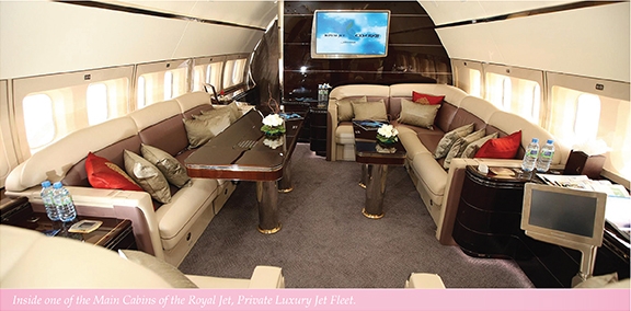 Sandy Lane private jet