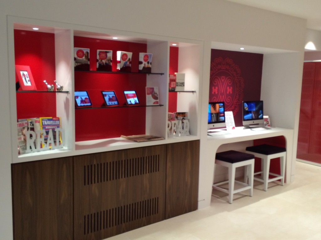 Virgin Money lounge London 2