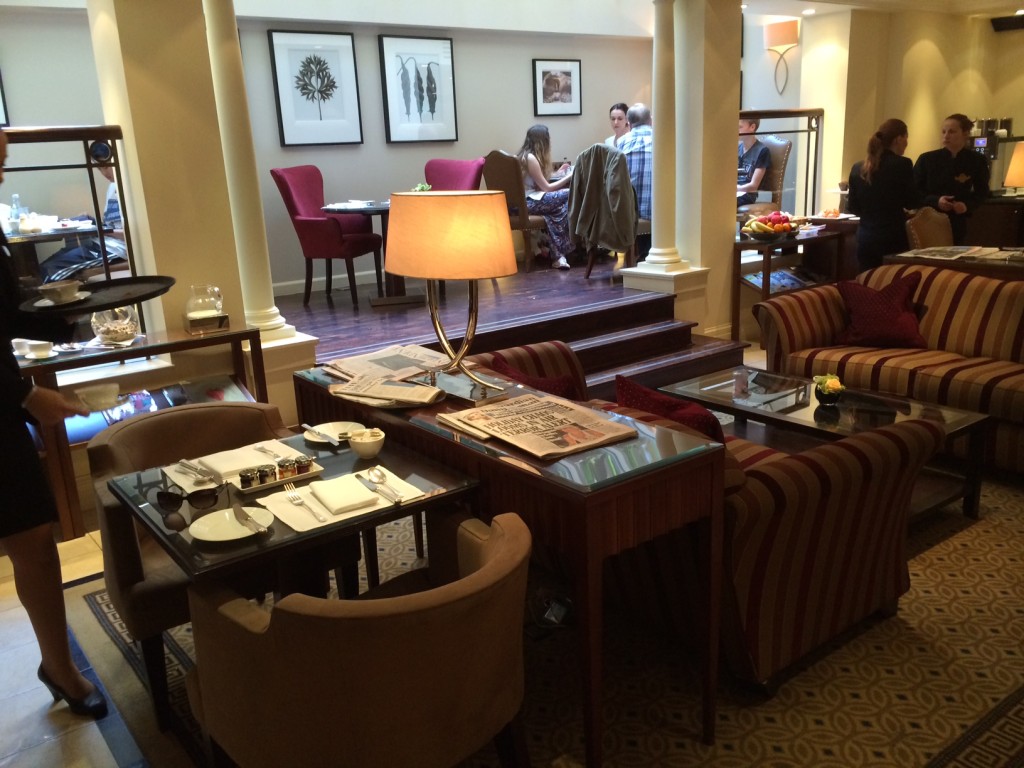 Langham London club lounge review