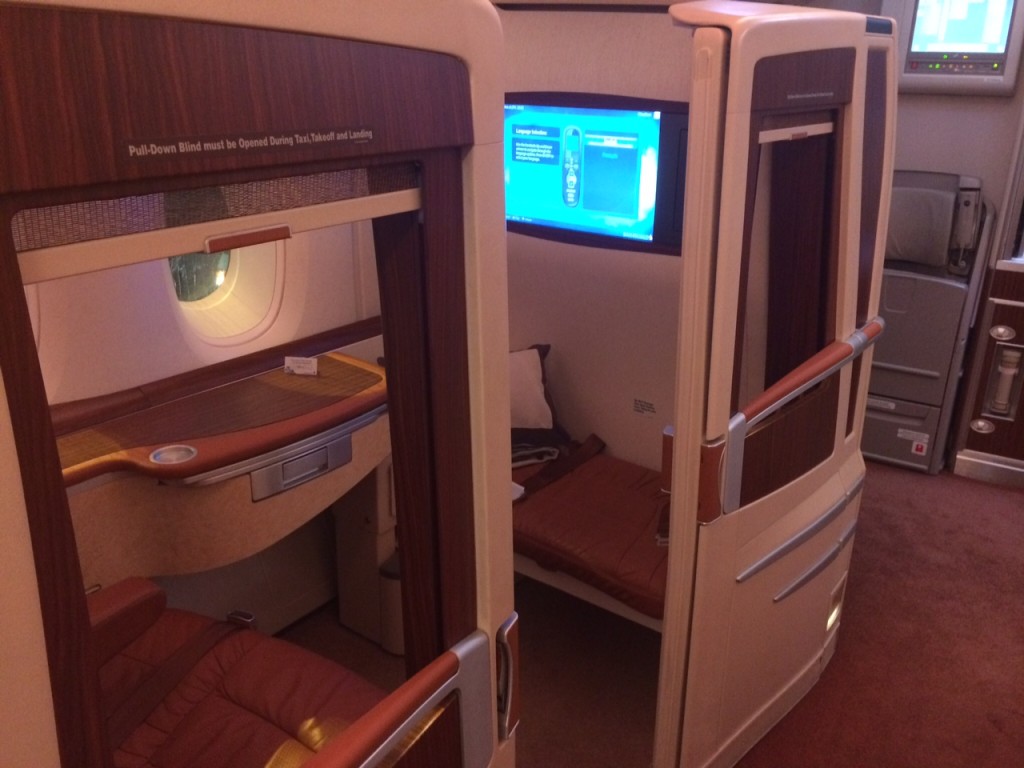 Singapore A380 First Class suite individual review