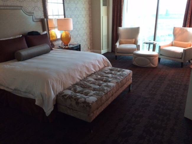 Four Seasons Las Vegas bedroom review