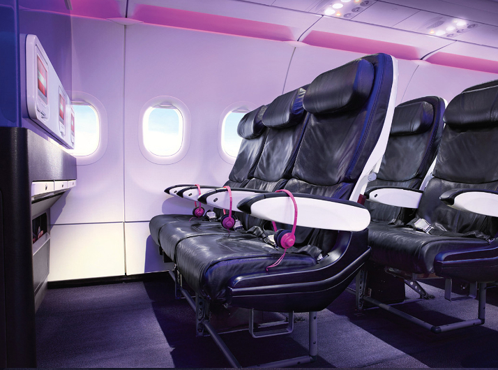 Main Cabin Select Virgin America