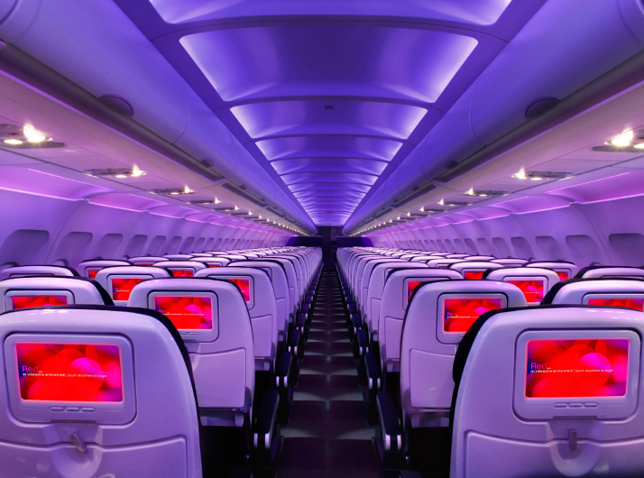 Main Cabin Virgin America