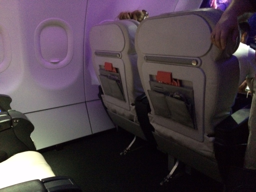 Virgin America First Class 3 review