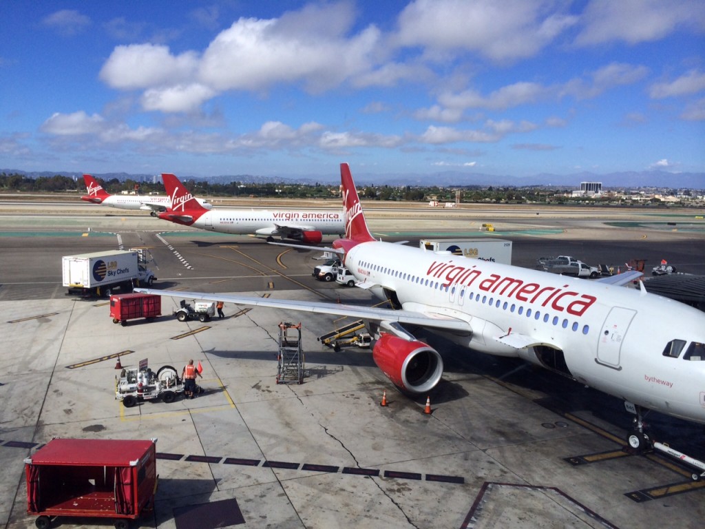 Virgin America apron