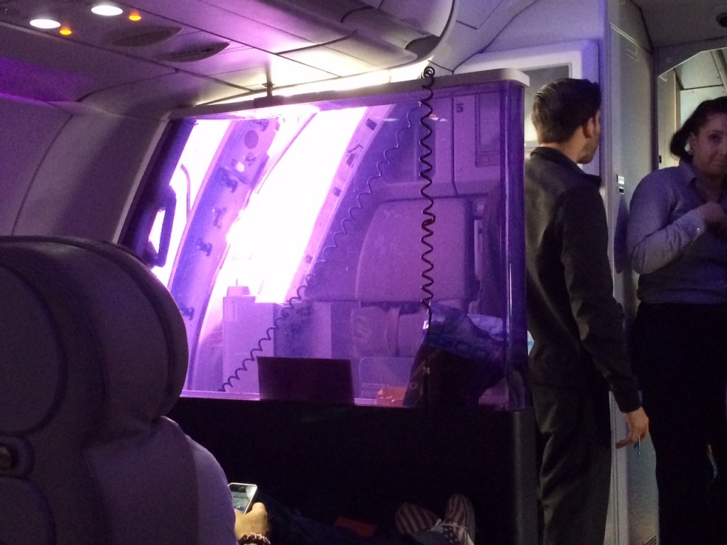 Virgin America interior