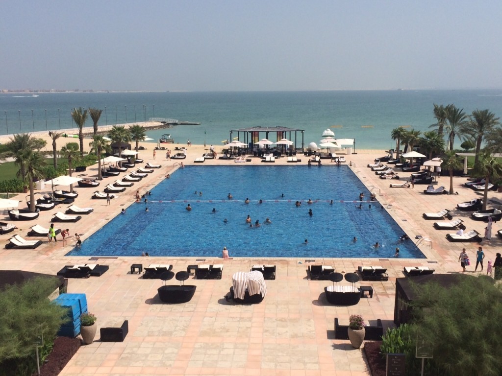 St Regis Doha pool