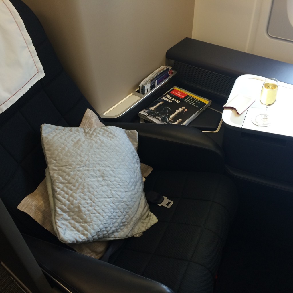 British Airways A380 First Class seat