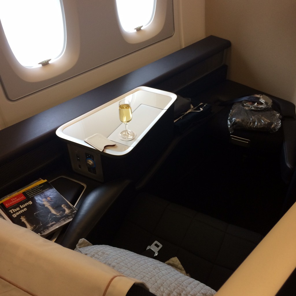 British Airways A380 First Class seat