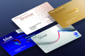 British Airways Executive Club status cards