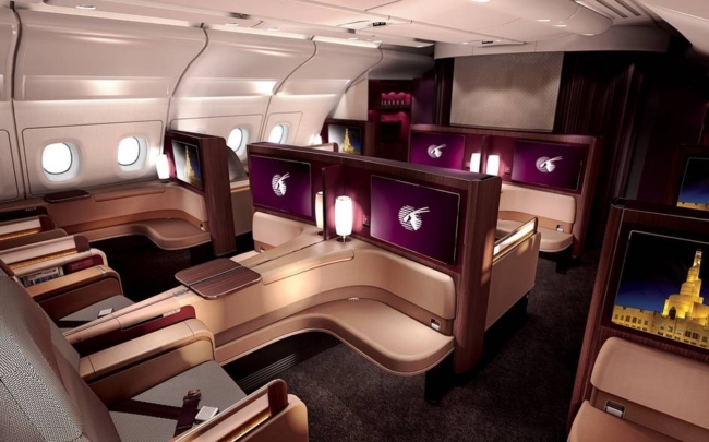 Qatar A380 First Class