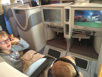 Emirates A380 business class review seats