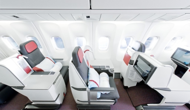 Austrian business class