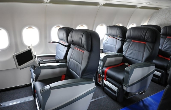 Turkish A320 business class