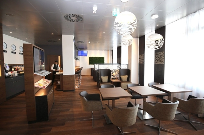 New British Airways lounge in Salzburg