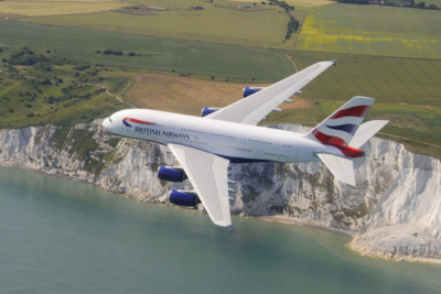 British Airways long haul routes for April 2020