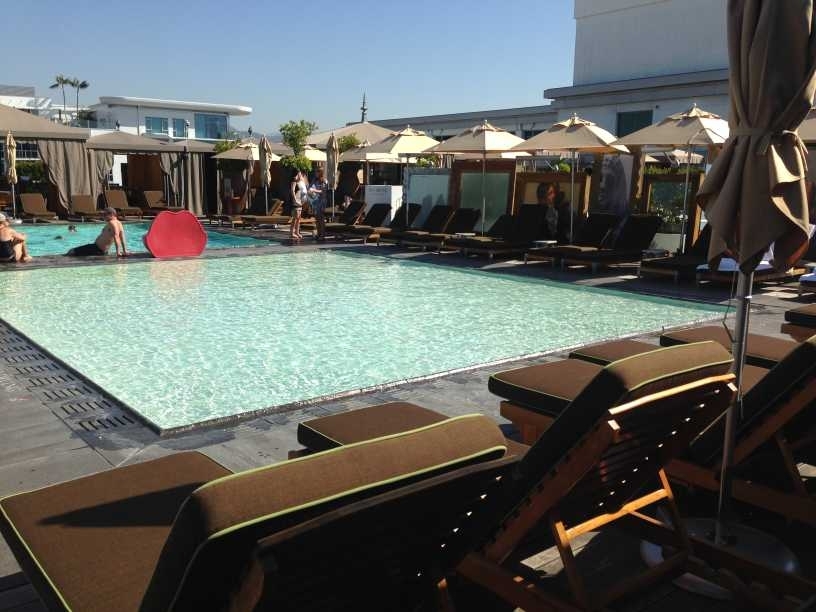 sls hotel at beverly hills los angeles review pool