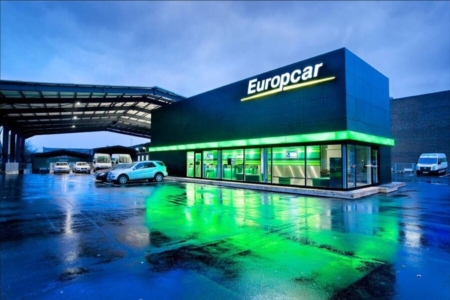 Europcar £1 UK airport car rentals one-way