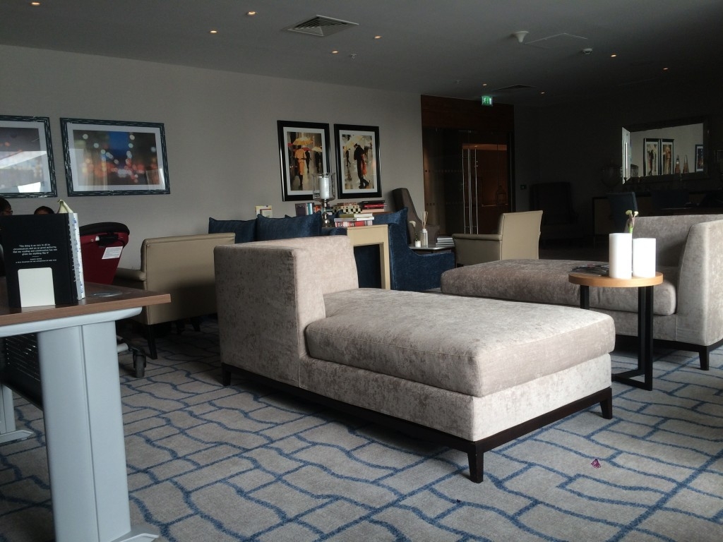 InterContinental London O2 review executive lounge