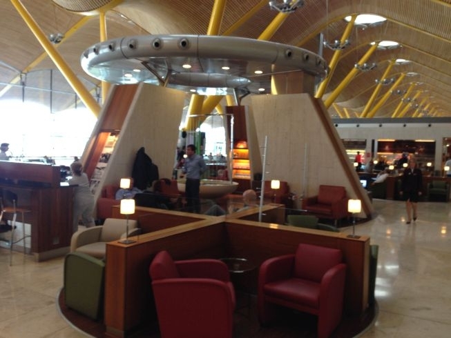 Iberia Dali VIP lounge in Madrid