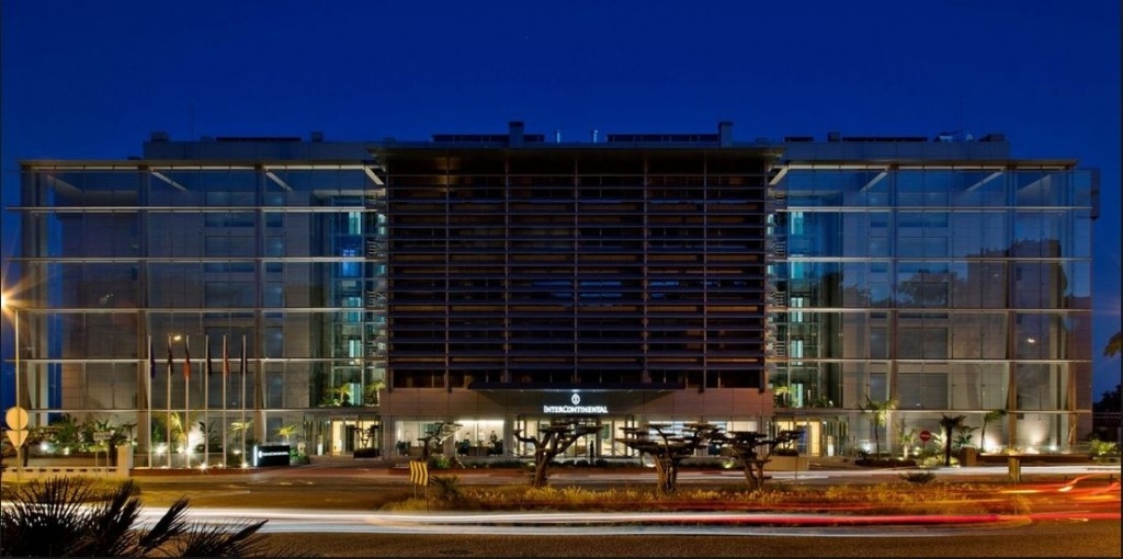 InterContinental Estoril exterior night official press photo