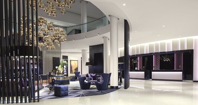 hilton tallinn park hotel review entrance lobby