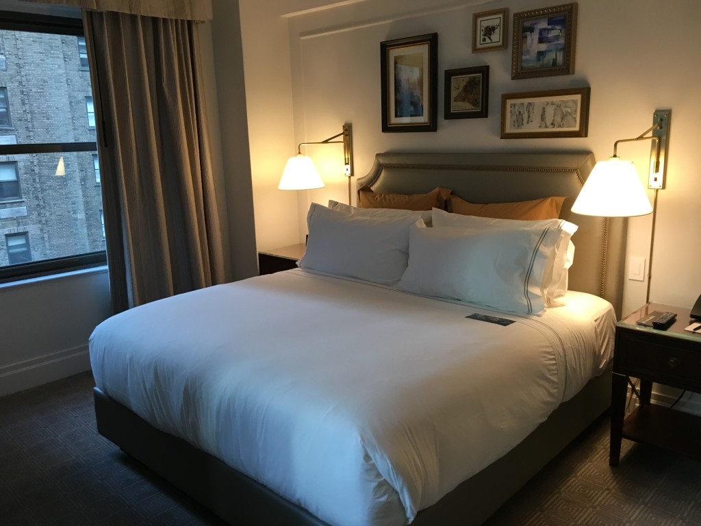 Review of InterContinental New York Barclay hotel room