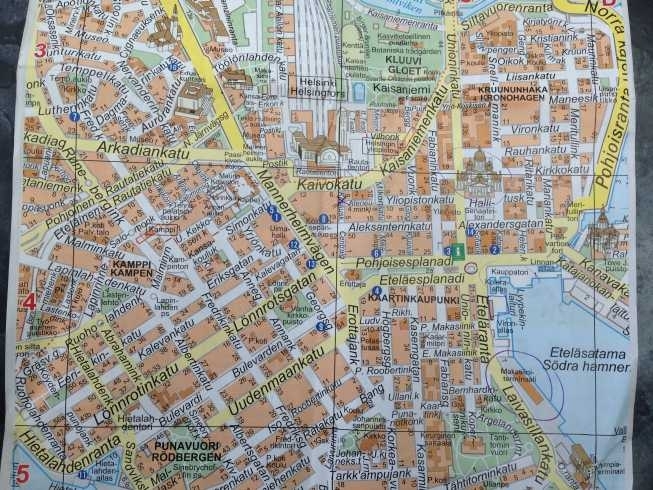 Helsinki city map – Head for Points