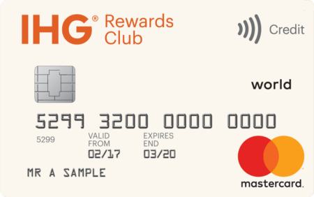 Special bonus on the IHG Rewards Club Mastercard credit card