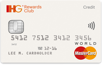 IHG Rewards Club credit card free