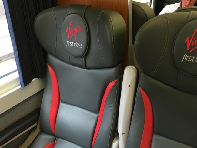 Virgin Trains East Coast new seat review