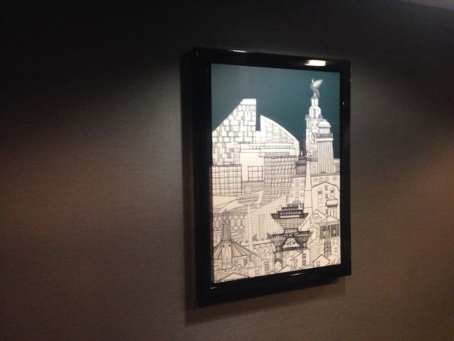 aloft liverpool hotel review artwork local artist