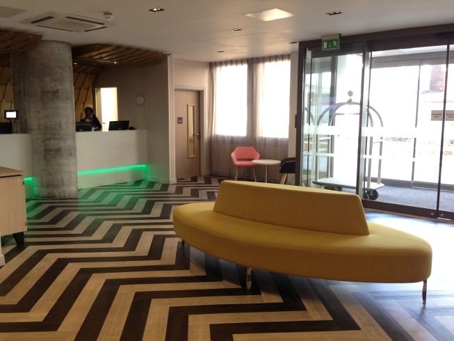 ibis styles heathrow airport review reception area