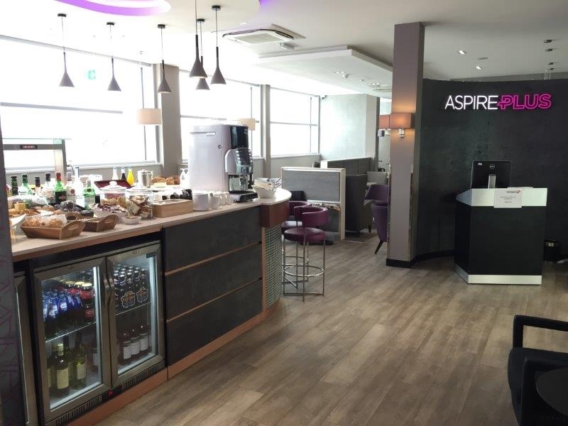 AspirePlus lounge Bristol Airport review