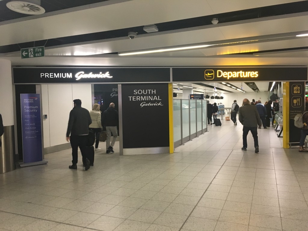 British Airways Gatwick South terminal 