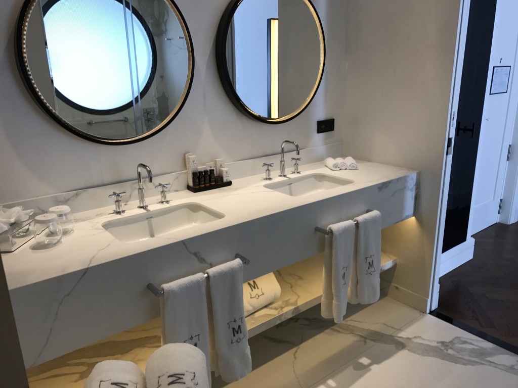 Gran Hotel Montesol Curio Hilton Ibiza bathroom sinks