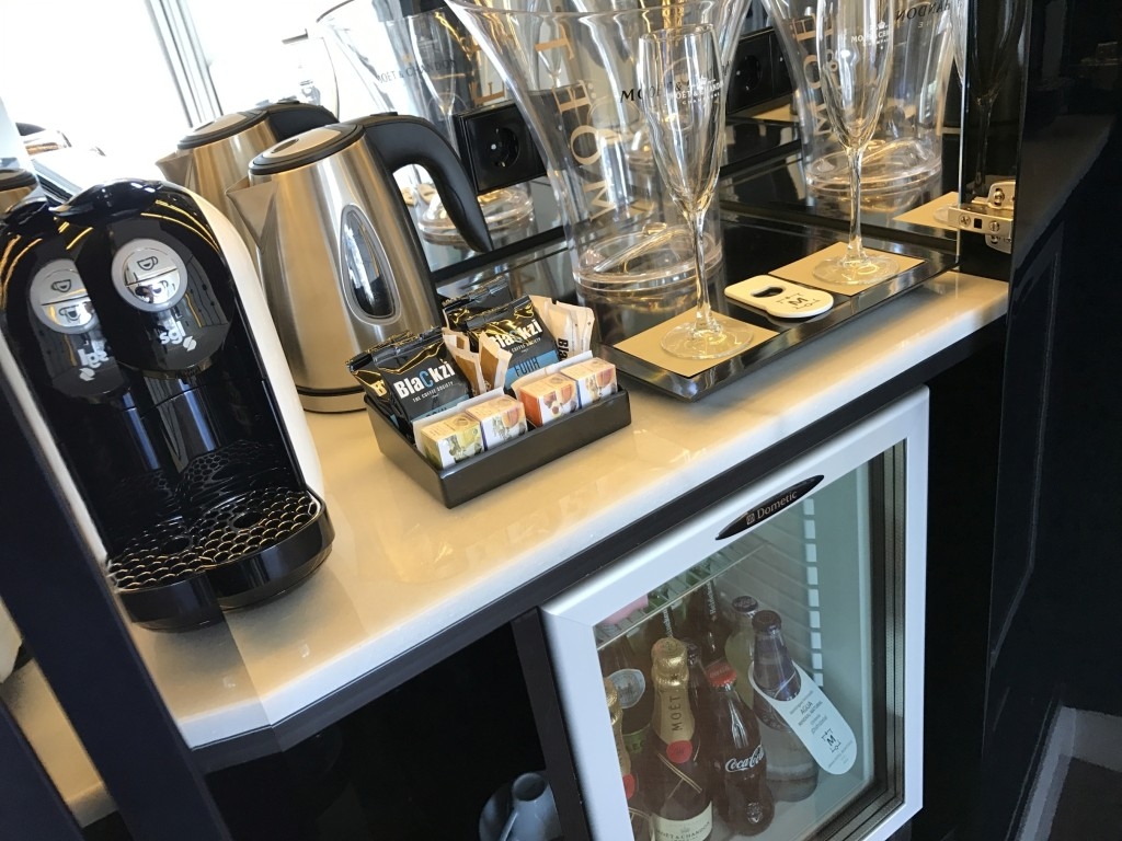 Gran Hotel Montesol Curio Hilton Ibiza minibar nespresso