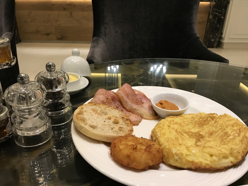 Gran Melia Palacio De Los Duques Madrid Breakfast spanish omelette