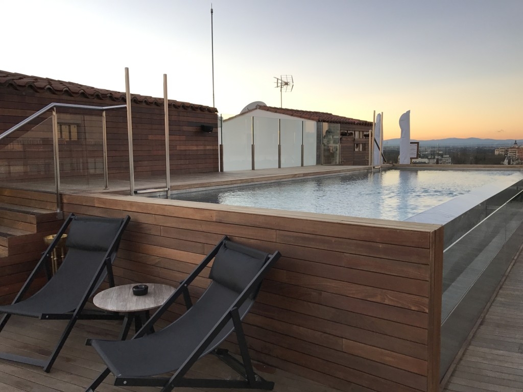 Gran Melia Palacio De Los Duques Madrid Rooftop Pool