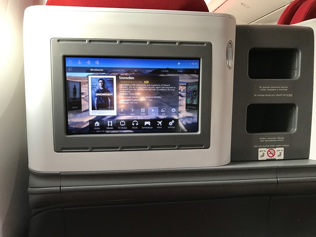 LAN LATAM Boeing 787 Business Class