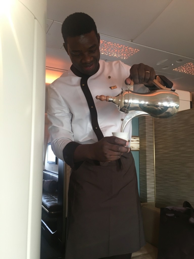 Etihad A380 First Class Apartment review London to Abu Dhabi