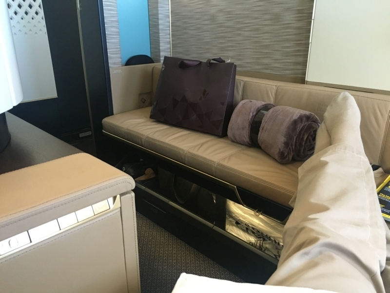 Etihad A380 First Class Apartment review London to Abu Dhabi