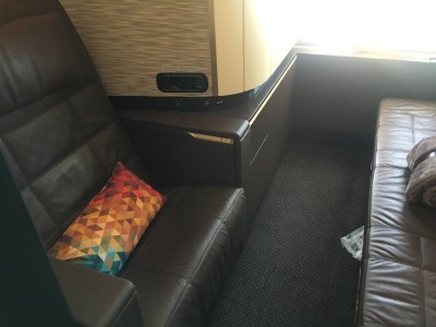 Etihad A380 First Class Apartment review London to Abu Dhabi