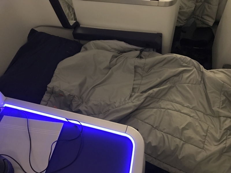 ANA business class flight review London Heathrow to Tokyo Haneda