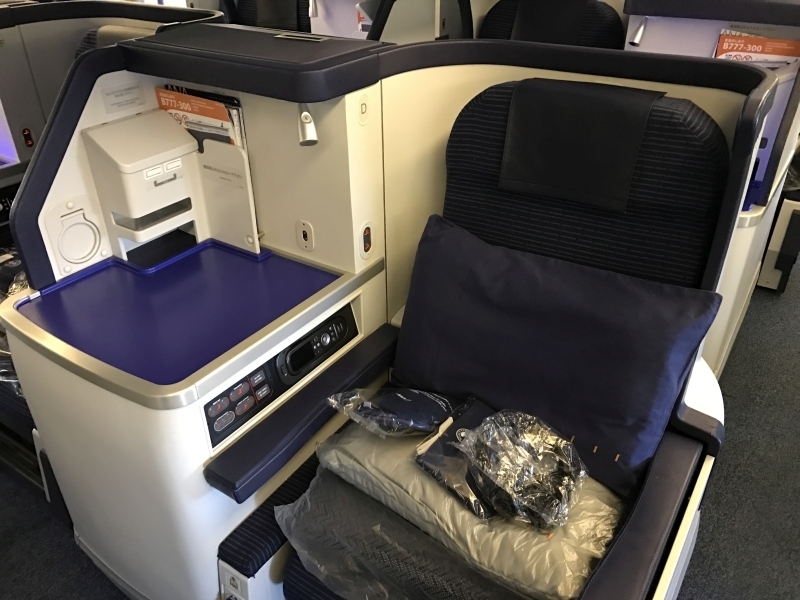 ANA business class flight review London Heathrow to Tokyo Haneda